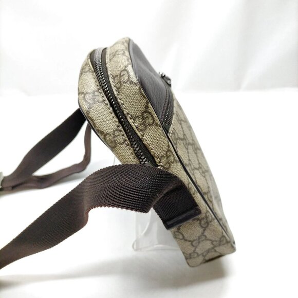 Authentic Gucci Crossbody bag Brown PVC mn348-013026 - Picture 4 of 16